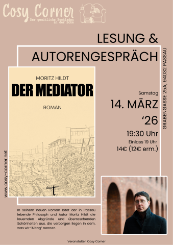 Lesung Moritz Hildt